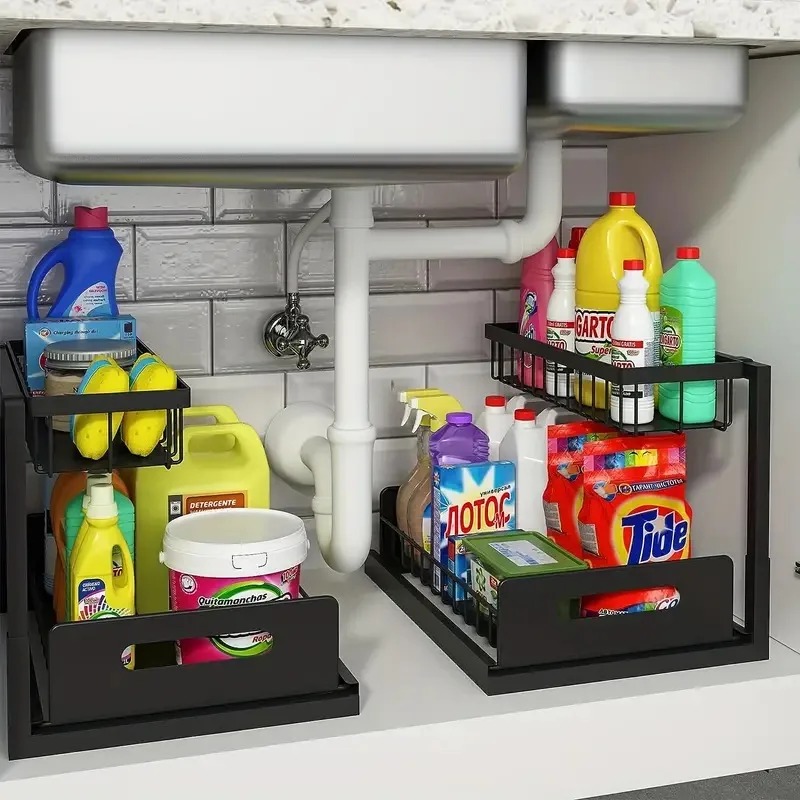 Organizador de 2 níveis para d - Home Depot Bathroom Sink avaliação e preço