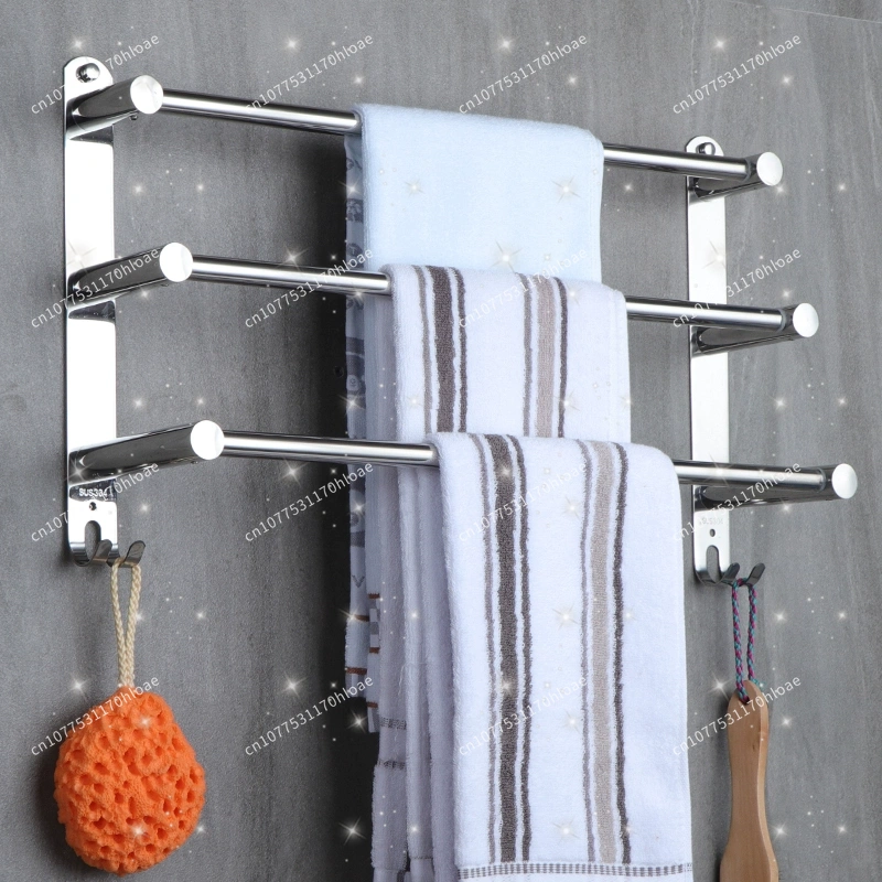 Barra de toalha sem broca retr - Towel Bar Stainless avaliação e preço